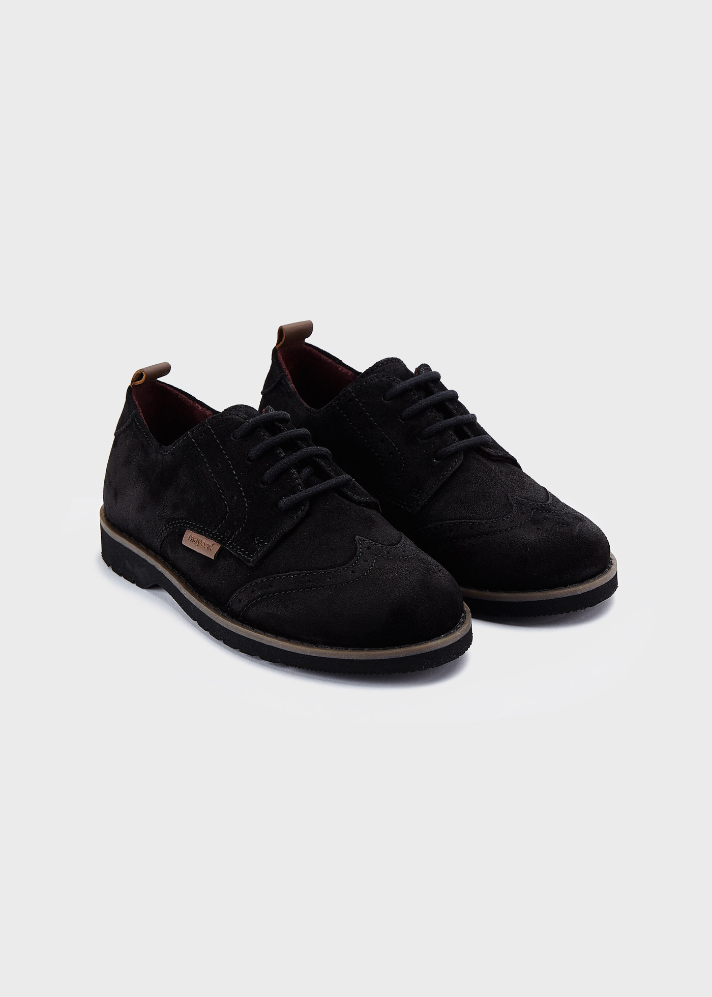 Sapato oxford infantil de couro