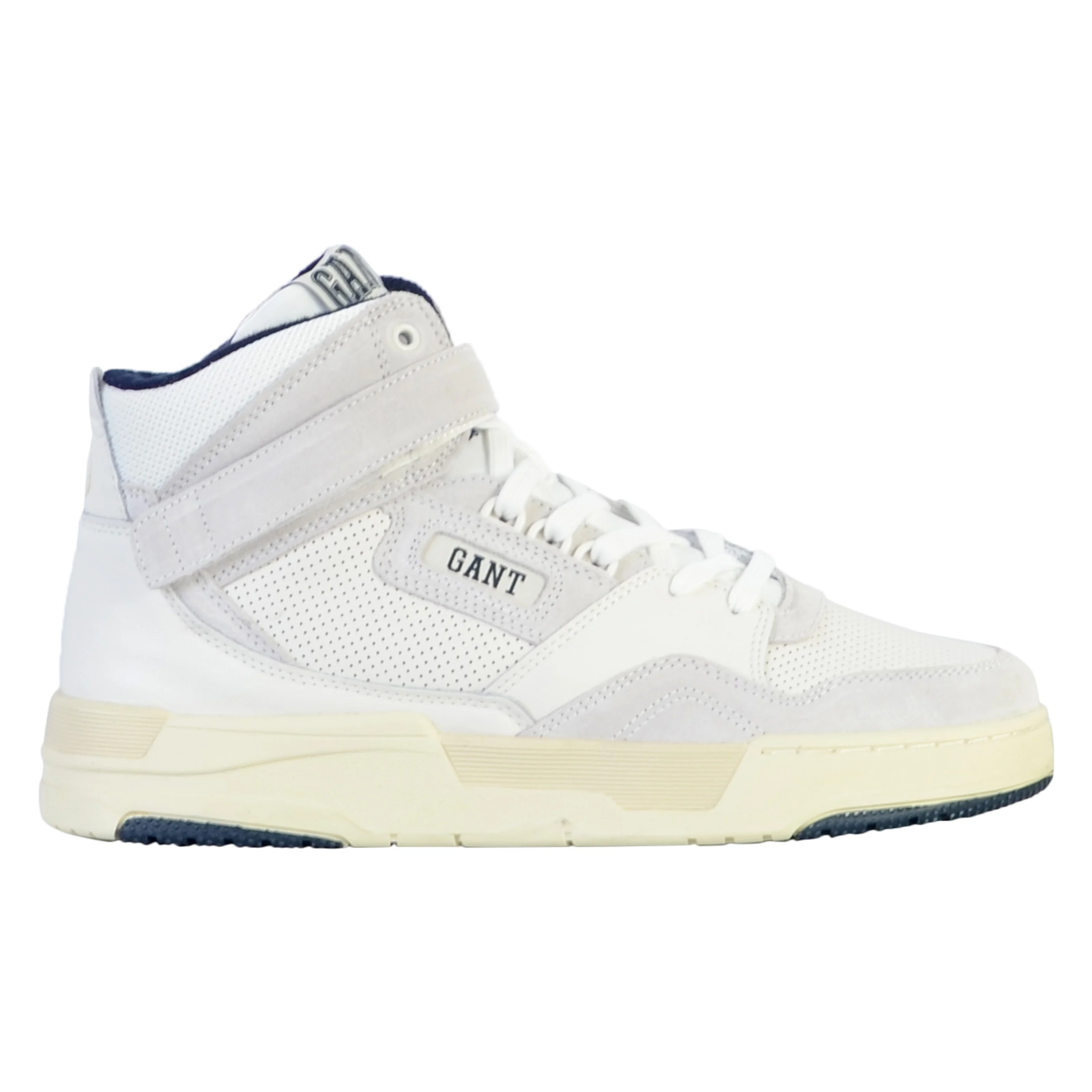 Basket montante cuirbrookpal | Blanc