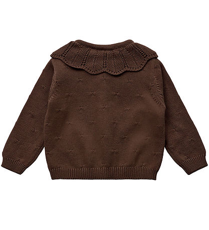Sofie Schnoor Cardigan - Strik - Chocolate brown