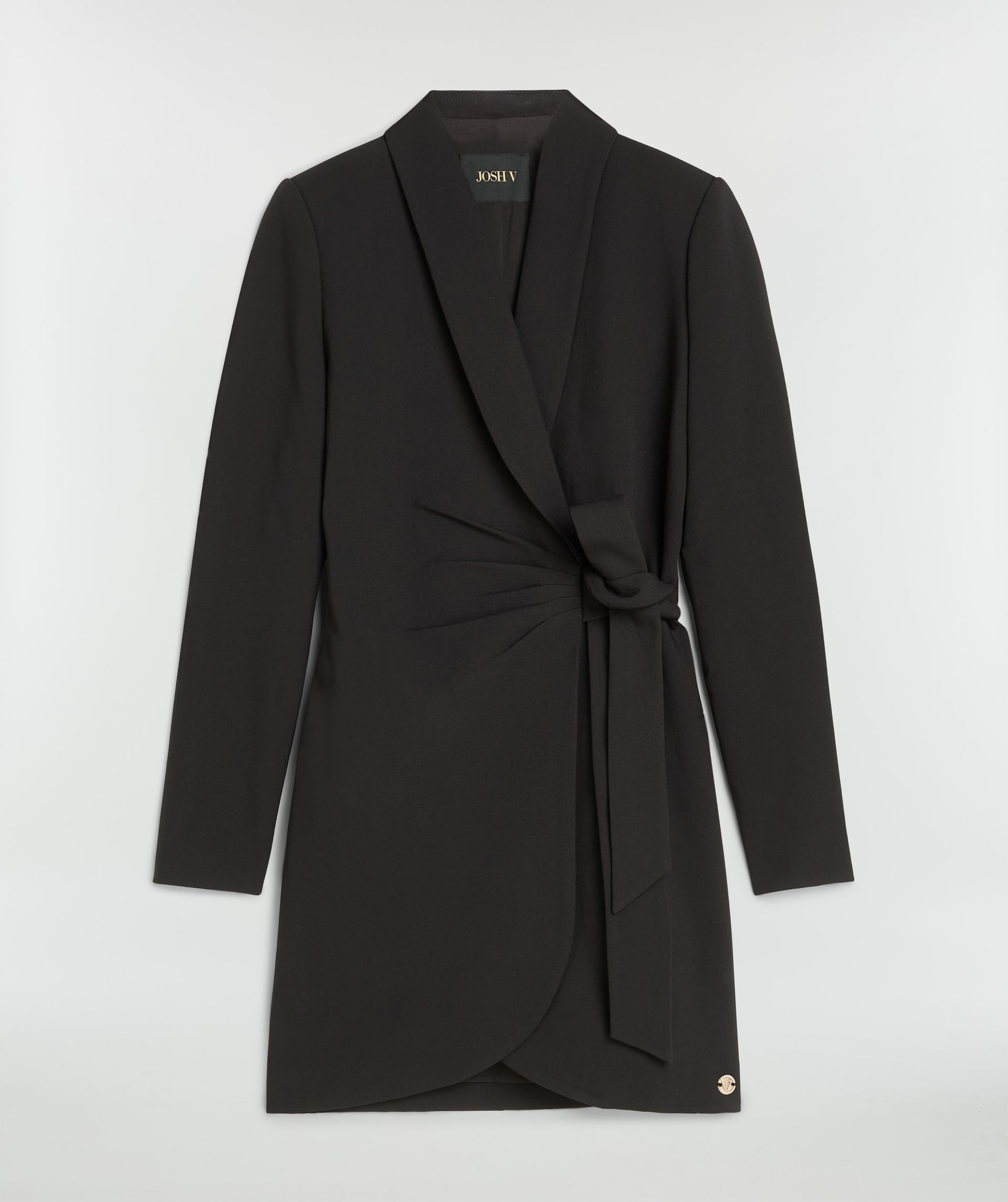 JV-BONITA overslagjurk - black