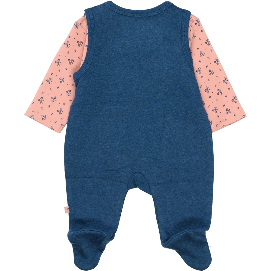 STACCATO Strampler+Shirt indigo melange