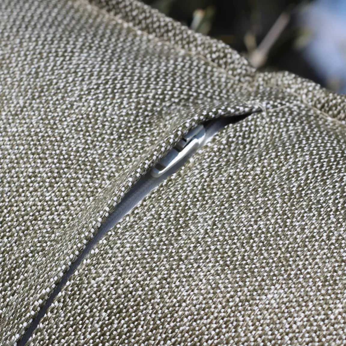 Coussin extérieur carré (60 x 60 cm) Kalena Vert olive