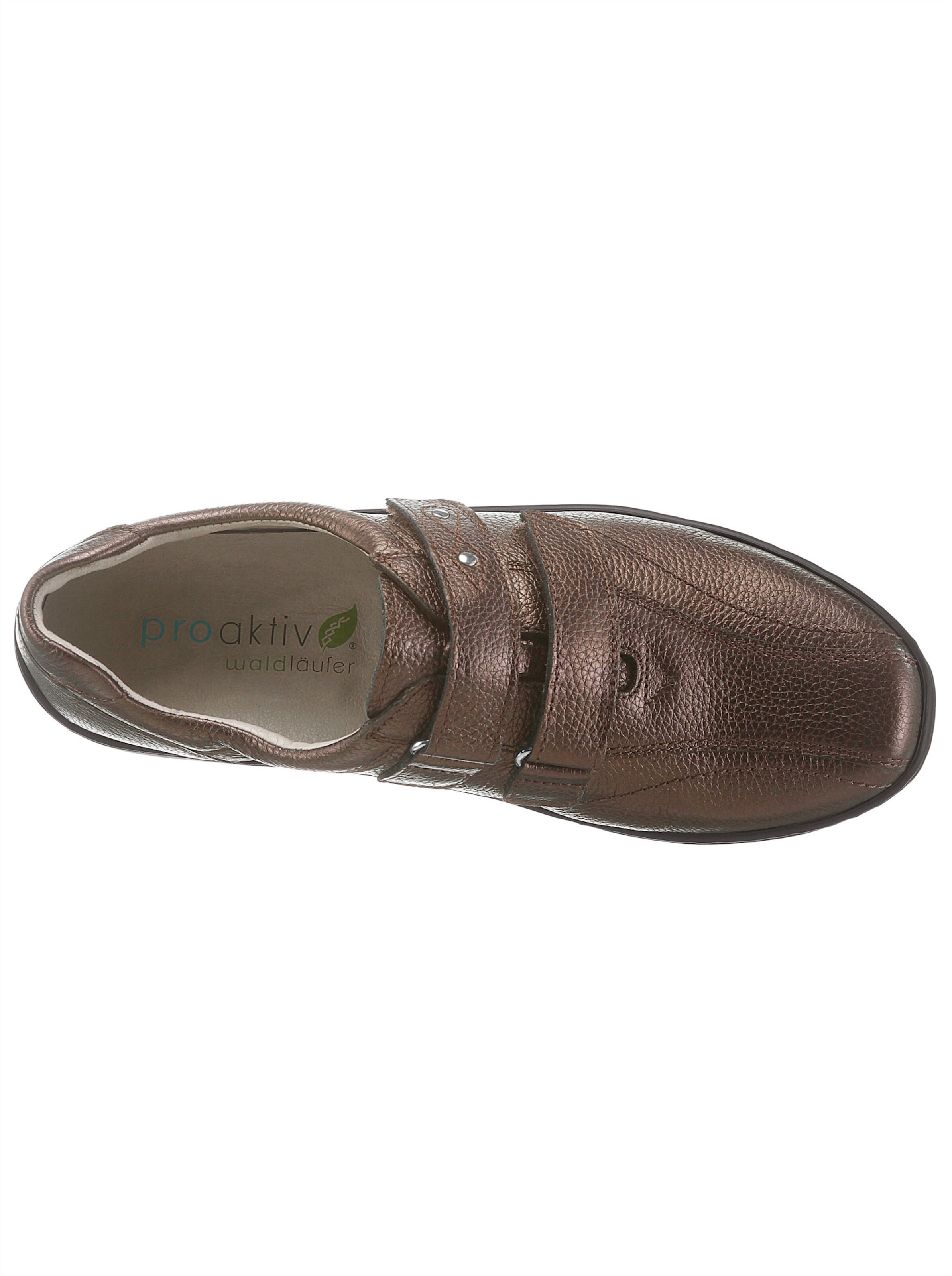 Waldläufer Klettschuh in braun