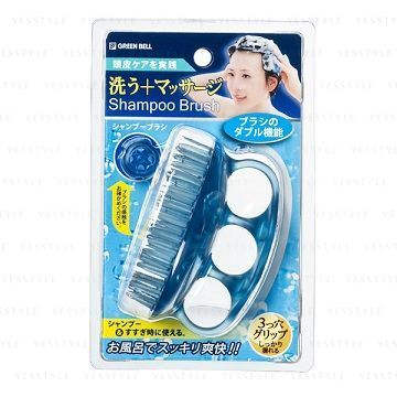 Green Bell - Shampoo Massage Haarborstel