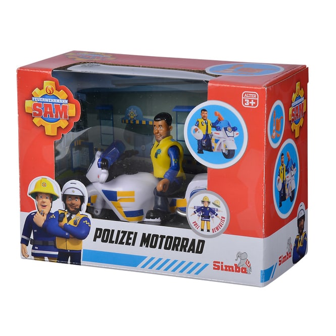 Feuerwehrmann Sam - Polizei Motorrad