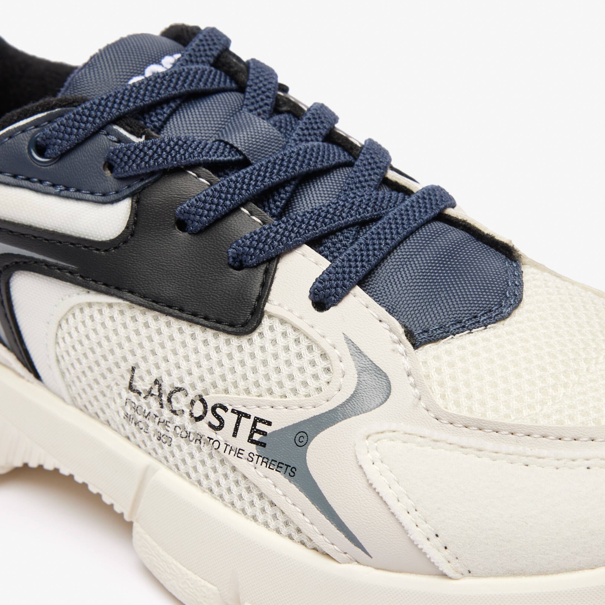Kinder-Sneakers L003 Neo aus Textil Sneakers - Weiss - Lacoste - Kinder