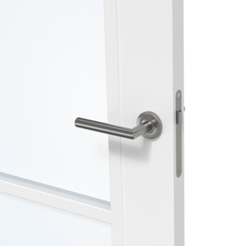 Arne & Bodil binnendeur ABB104 blank glas - wit afgelakt - glaslat wit
