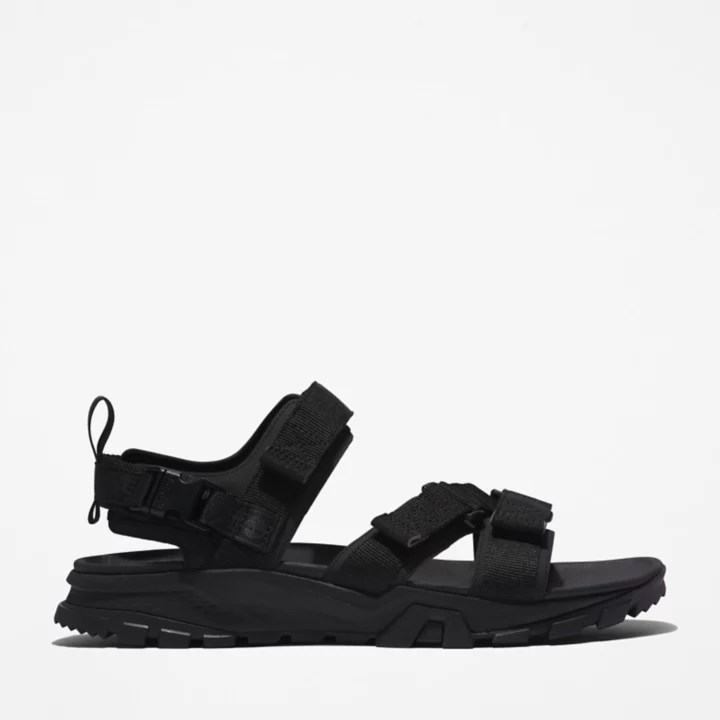 Sandale Garrison Trail à deux brides pour homme en noir