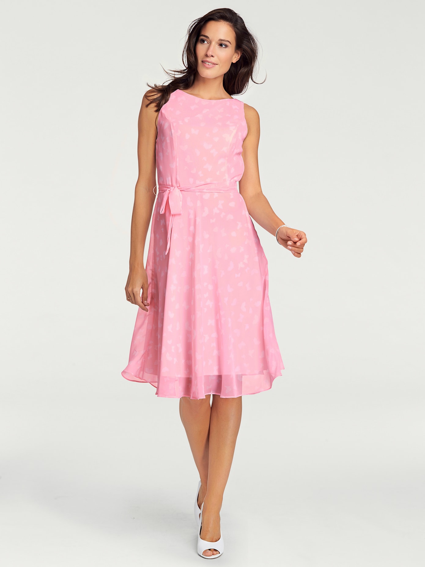 Robe imprimée imprimé papillon tendance