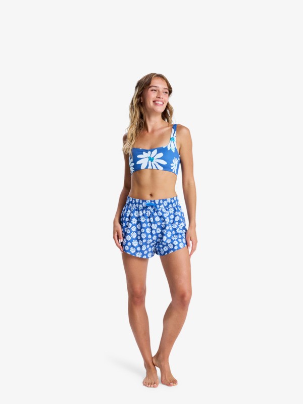 No Bad Waves Boardshort Bleu Femme