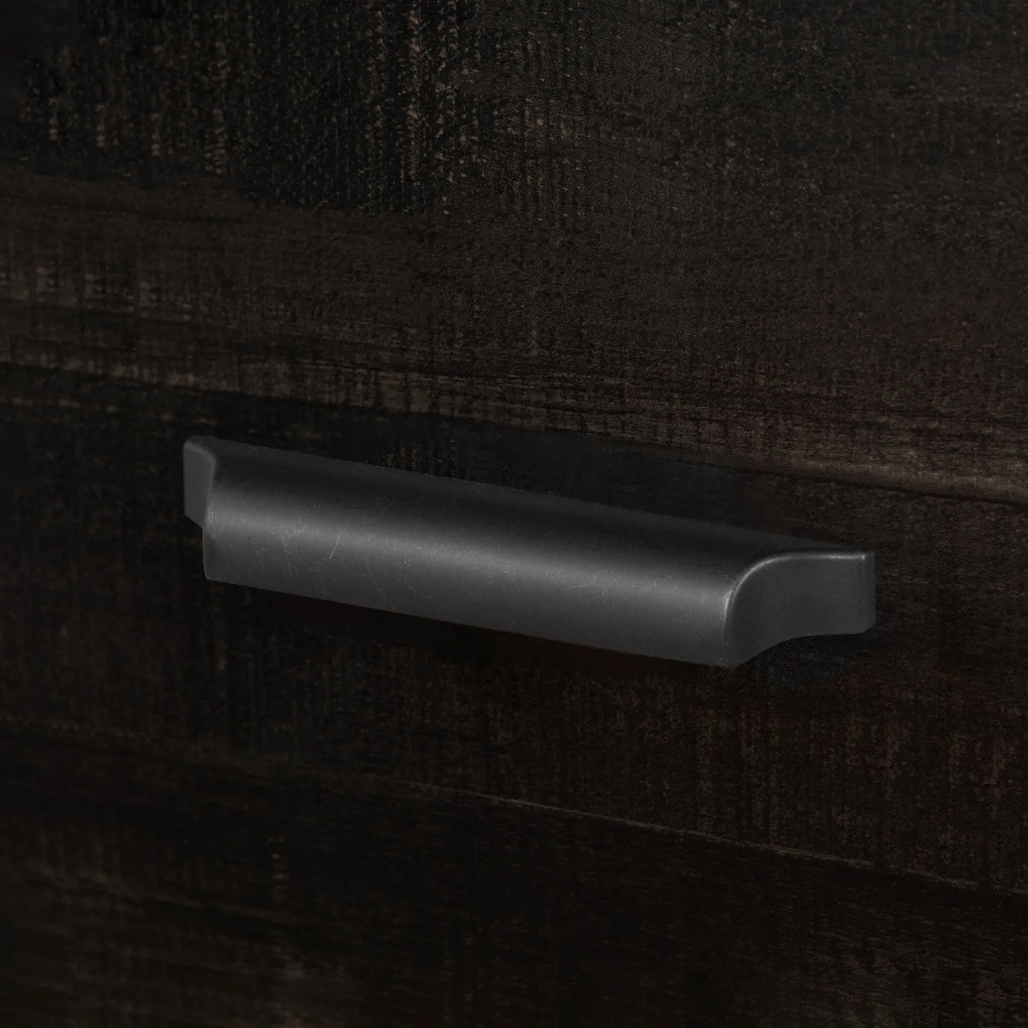South Shore Bureau Double 6 Tiroirs - Versa Noir Antiqué