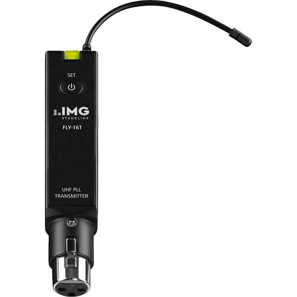 IMG Stageline FLY-16SET 16-kanaals PA audio zender en ontvanger