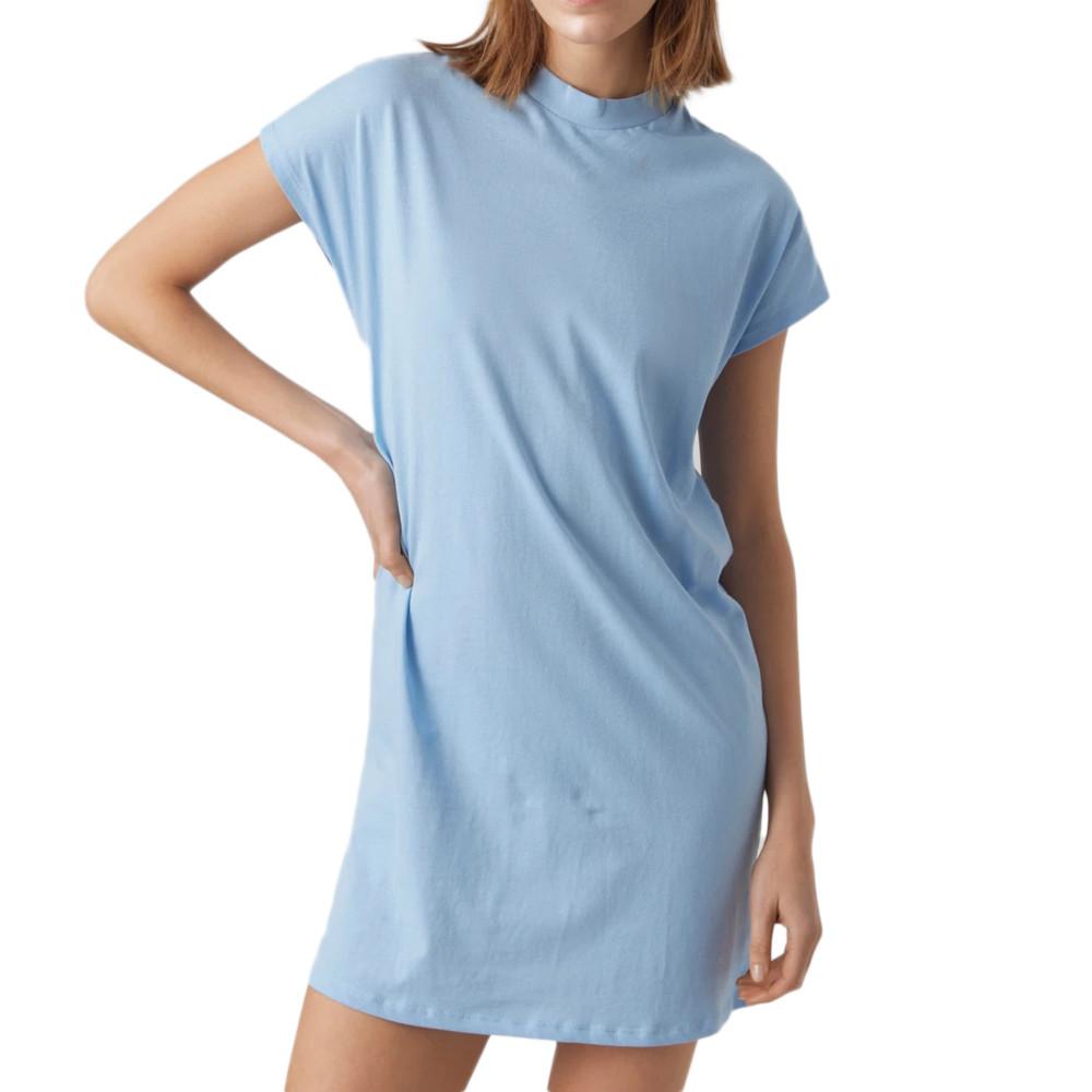 Vero Moda Robe T-Shirt Bleu Femme Vero Moda Turtle