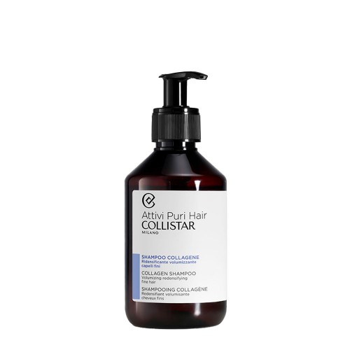 Collistar Attivi Puri Hair Shampoo Colagénio Volume Redensificante 250ml