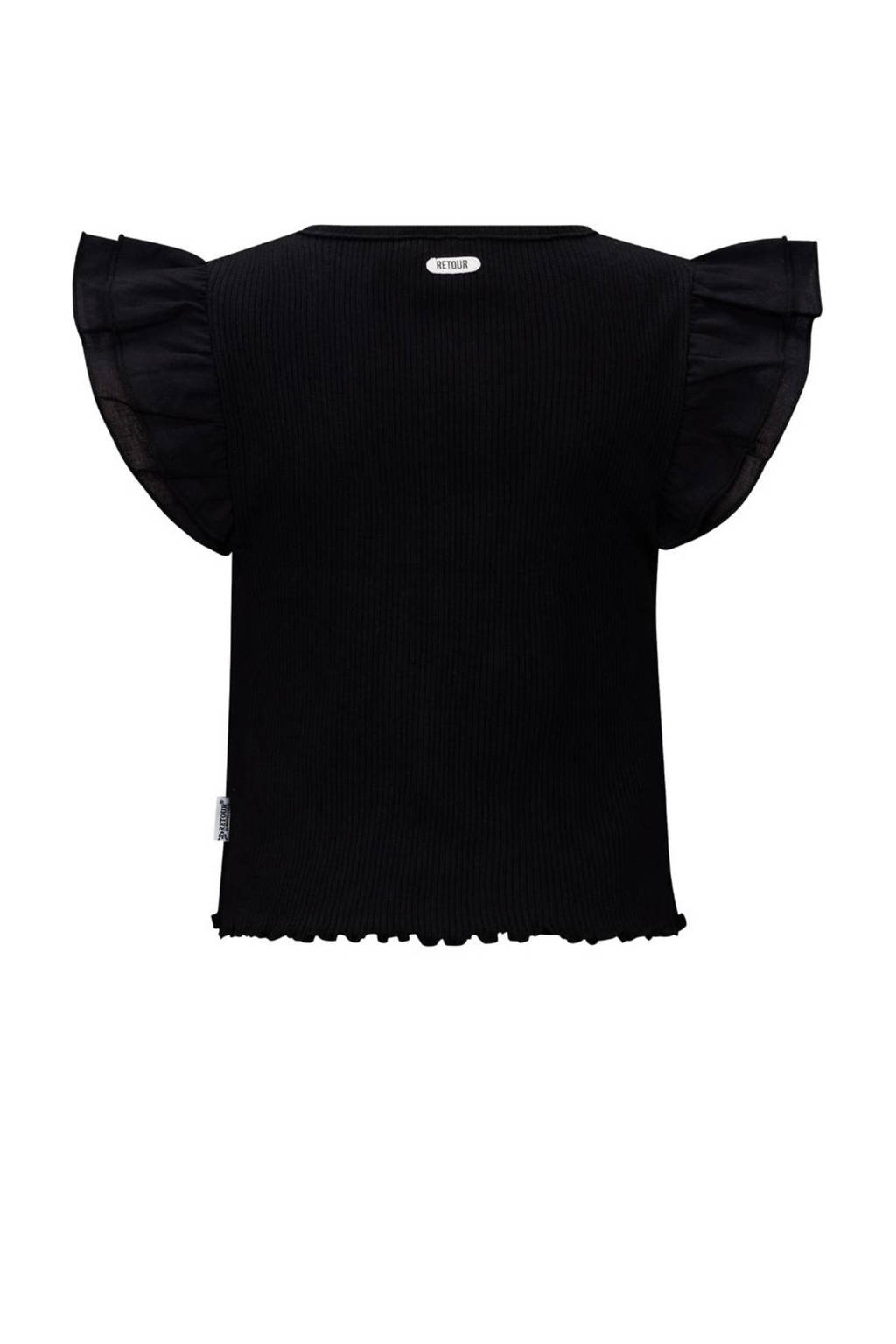 Retour Jeans top Royce zwart