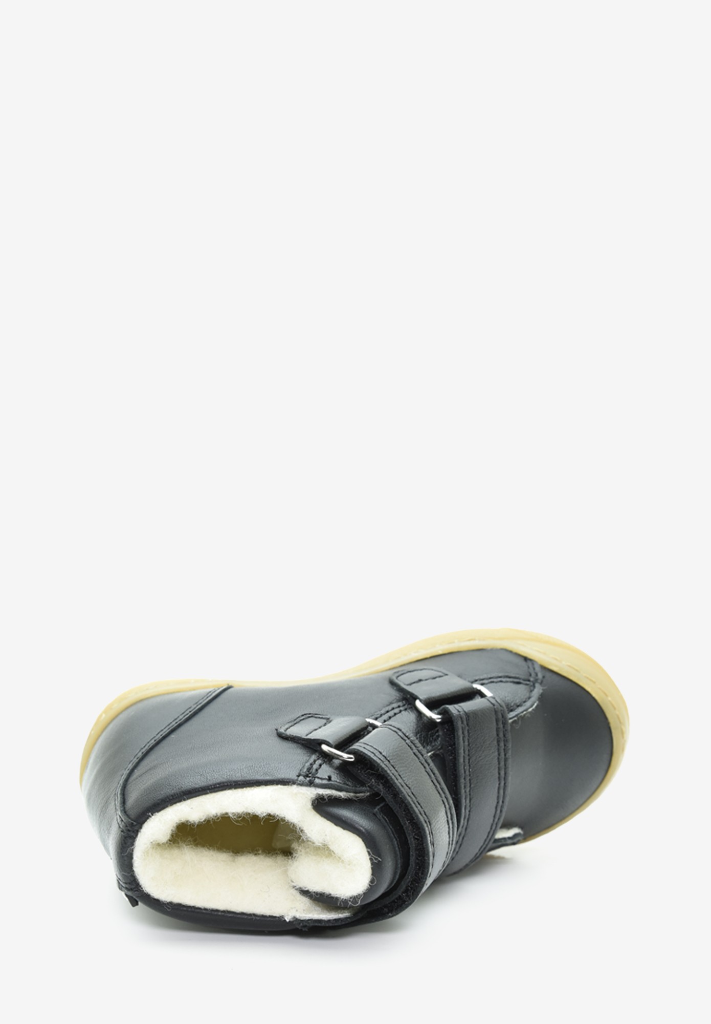 Kilchberg Velcro TEX Wollfutter Kleinkinder Schwarz