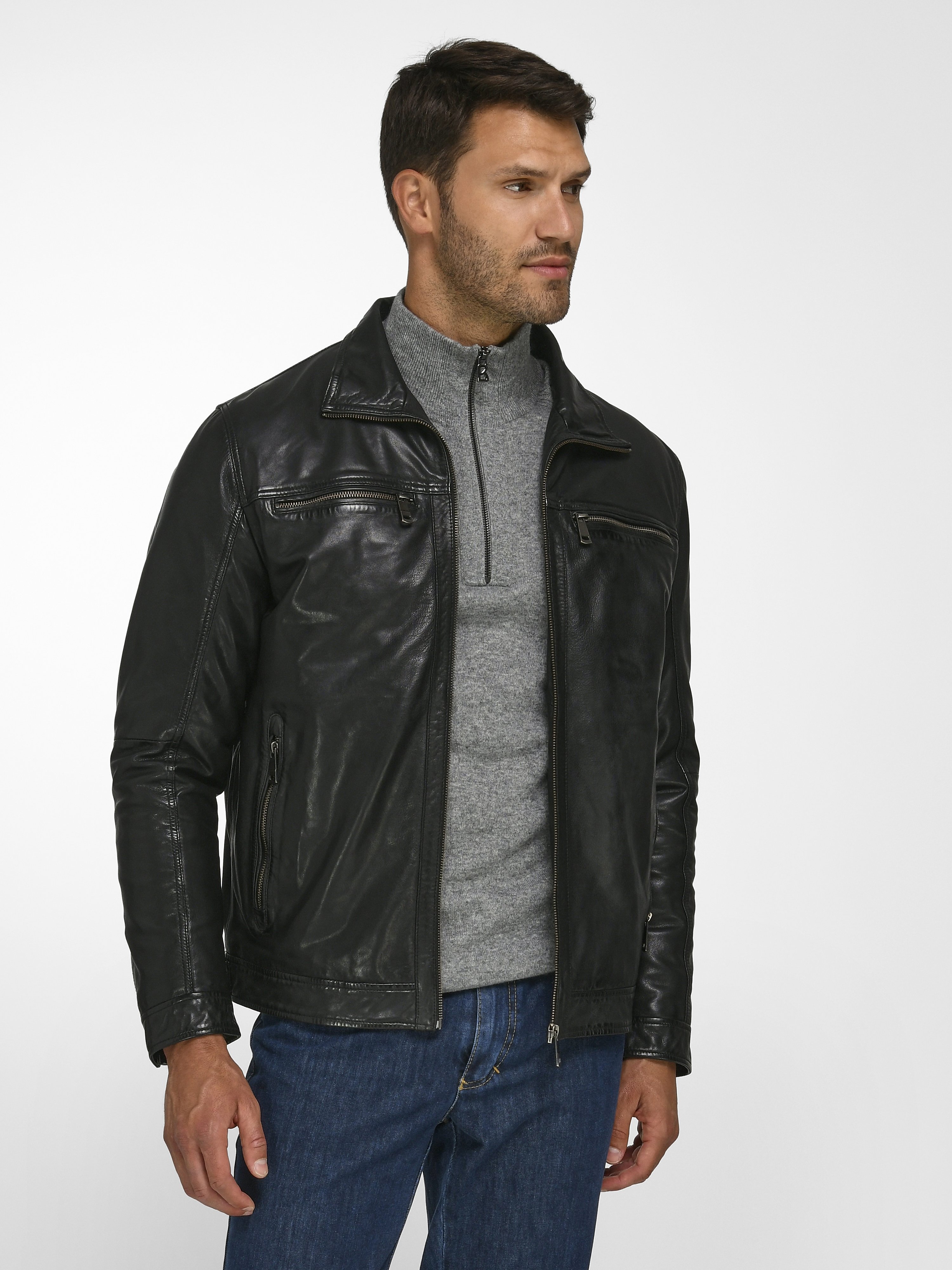 Lederjacke