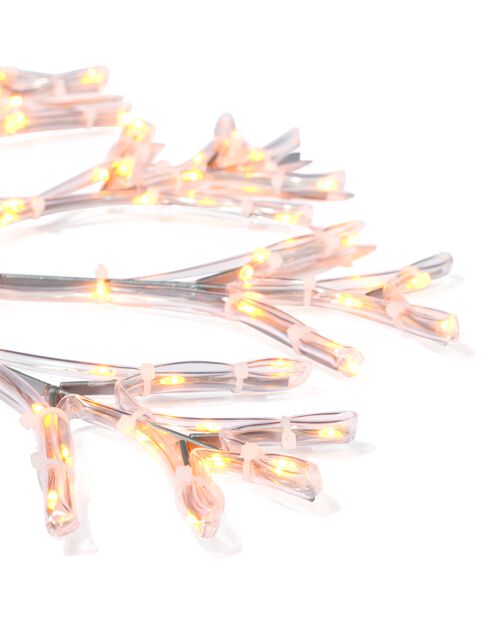 flocon de neige avec 140 ampoules LED Ø45cm