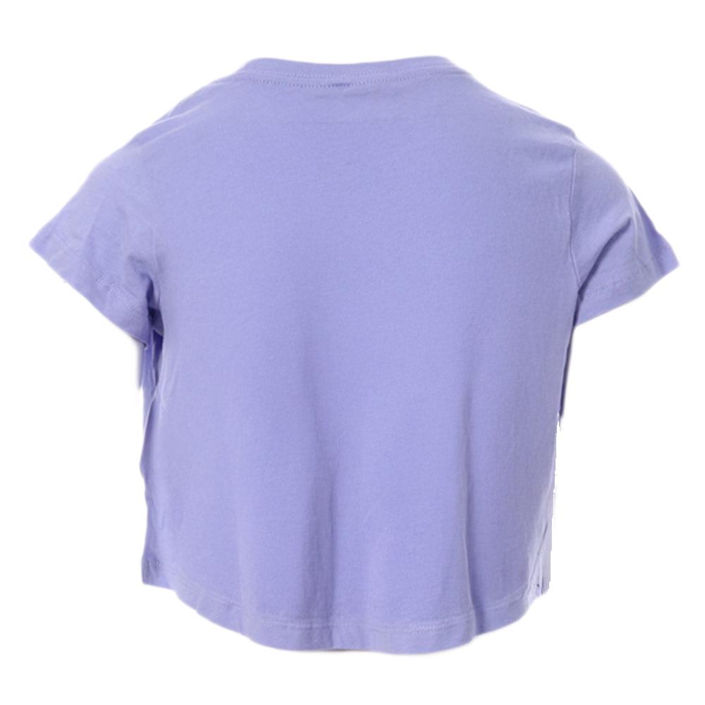Nike T-shirt Mauve Fille Nike Crop