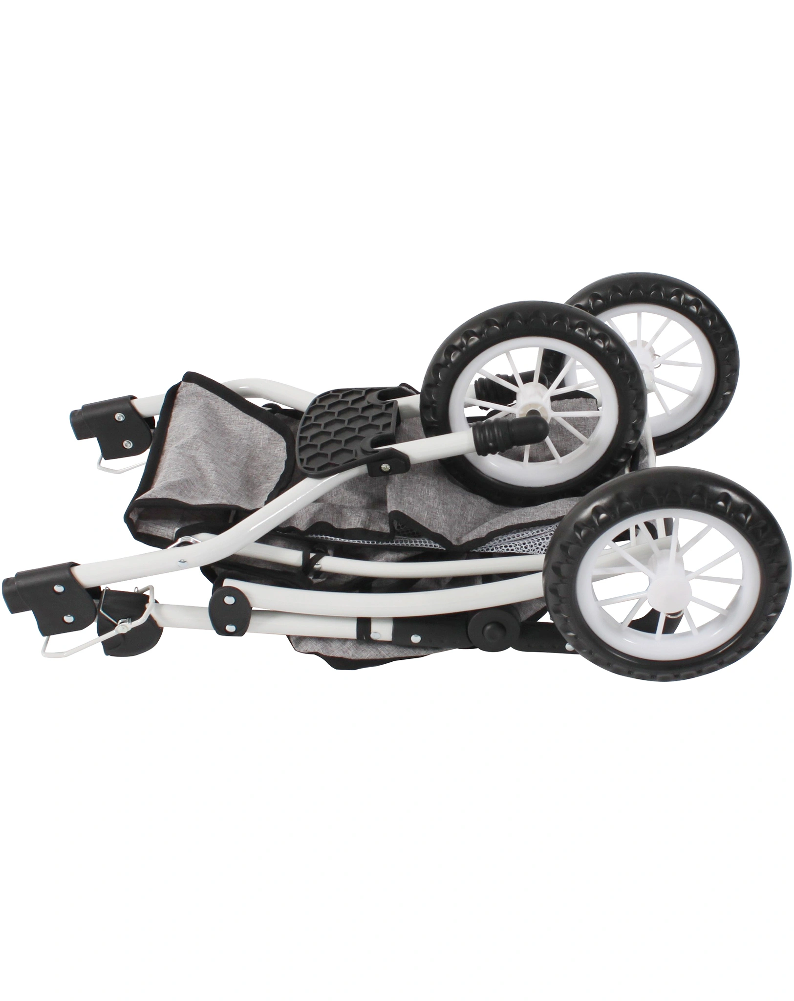 Puppenbuggy LEON in grau melange