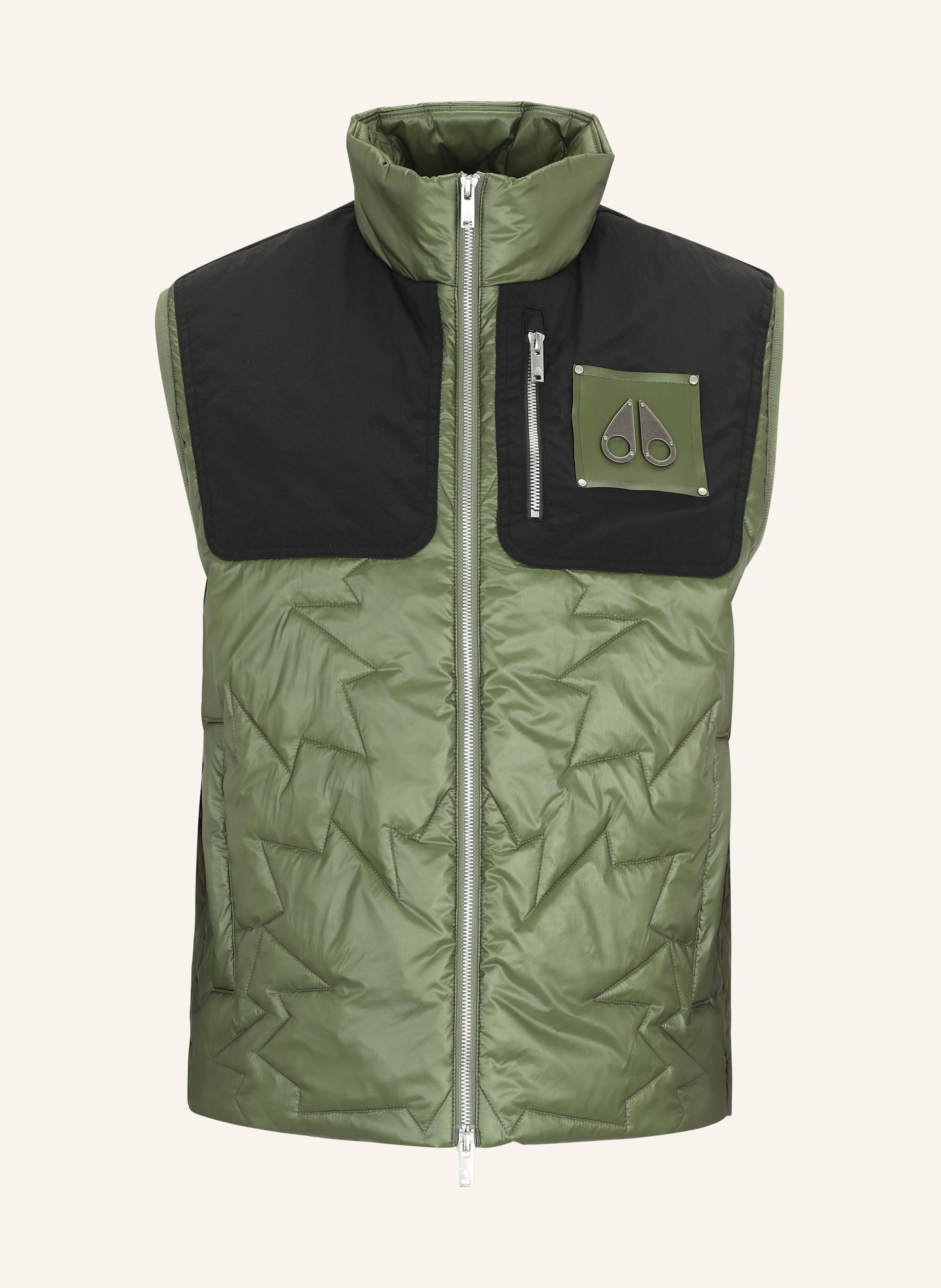 MOOSE KNUCKLES Weste ICON LEAF QUILT