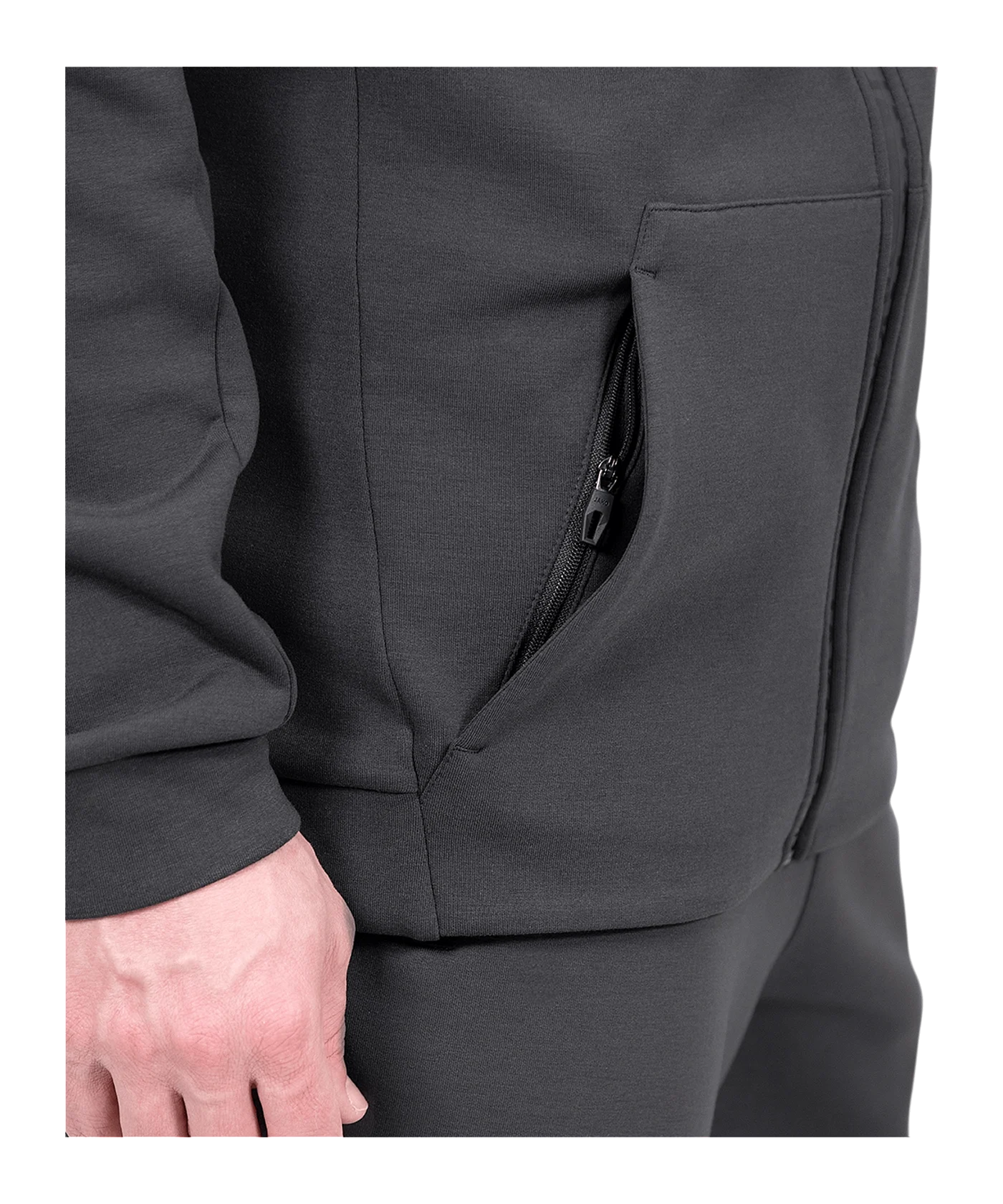 JAKO Pro Casual Jacke Grau F855
