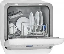 Bomann TSG 5701 - Bordpvaskemaskine - bredde: 42 cm - dybde: 43.5 cm - højde: 43.5 cm - hvid
