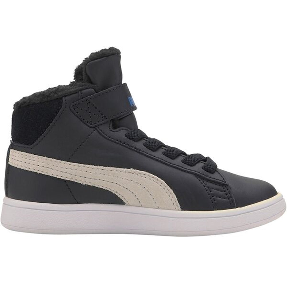 Køb Puma Sneakers Smash v2 Mid Fur Black/White