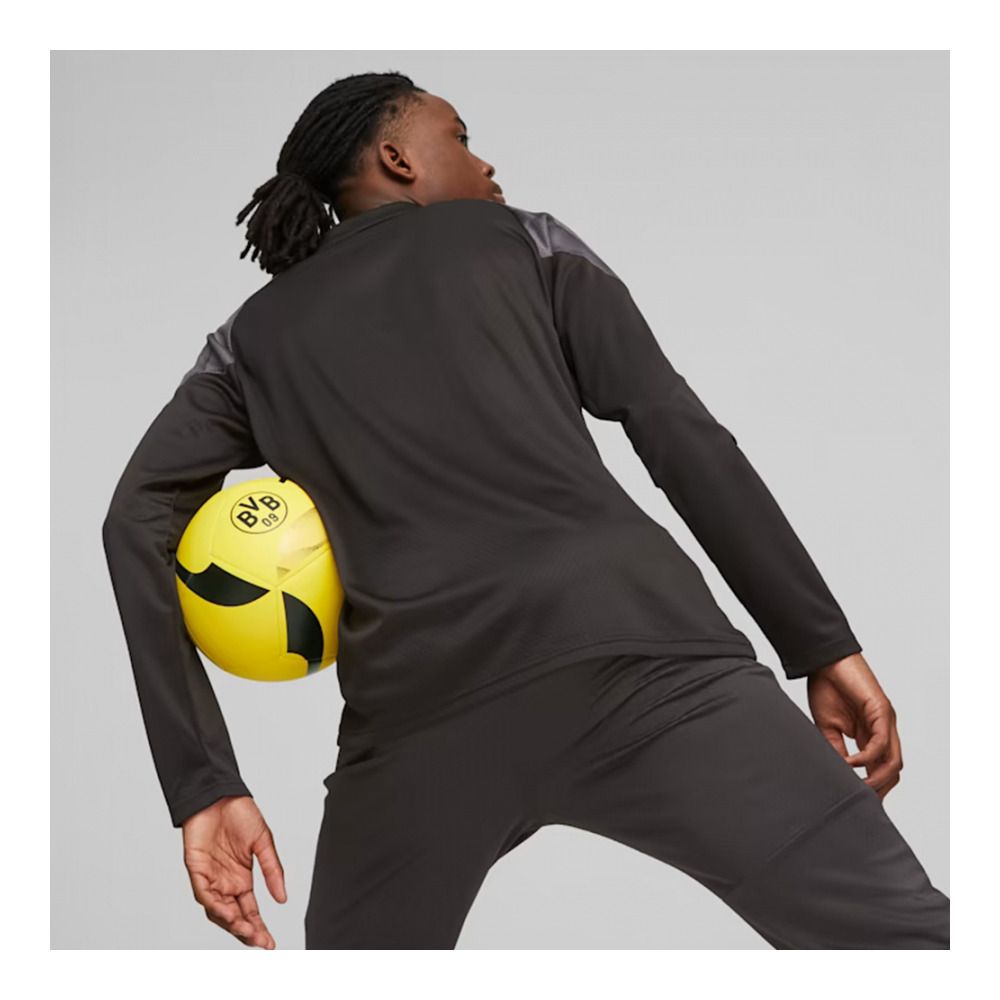 Puma BVB TRG - Maillot Homme black/puma silver