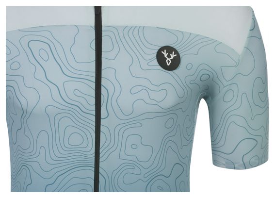 Maillot Manches Courtes LeBram Grand Ballon Bleu Coupe Ajustée
