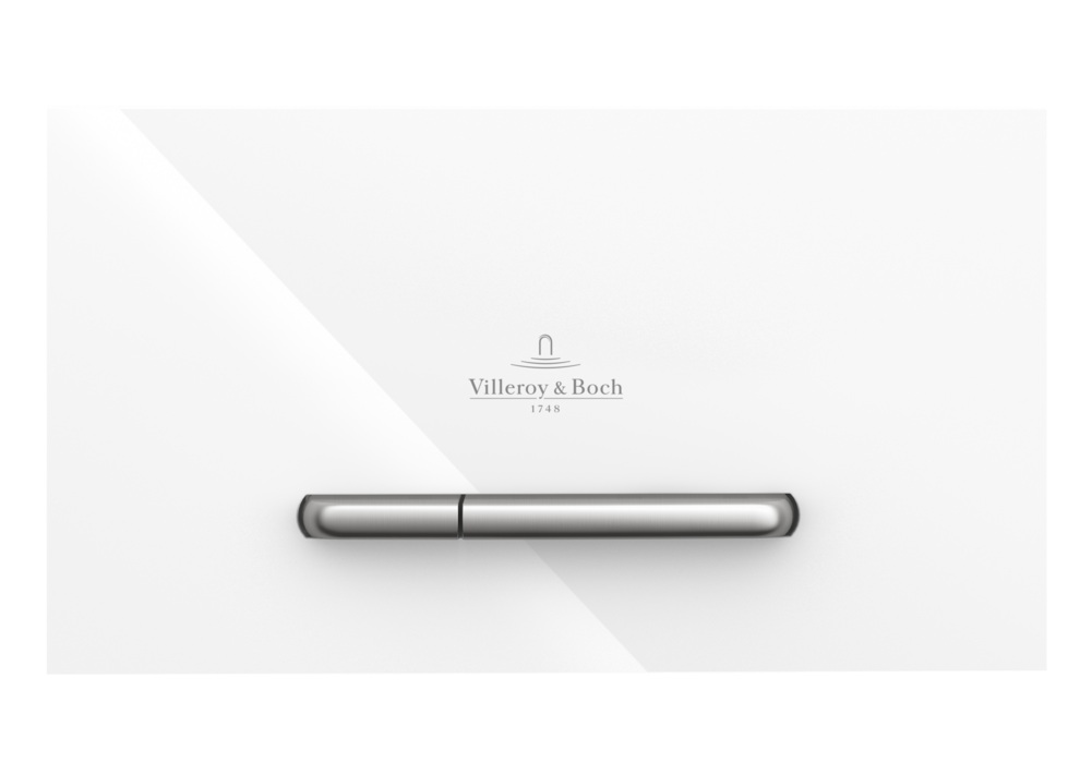 Villeroy & Boch ViConnect bedieningsplaat 300G wit glans