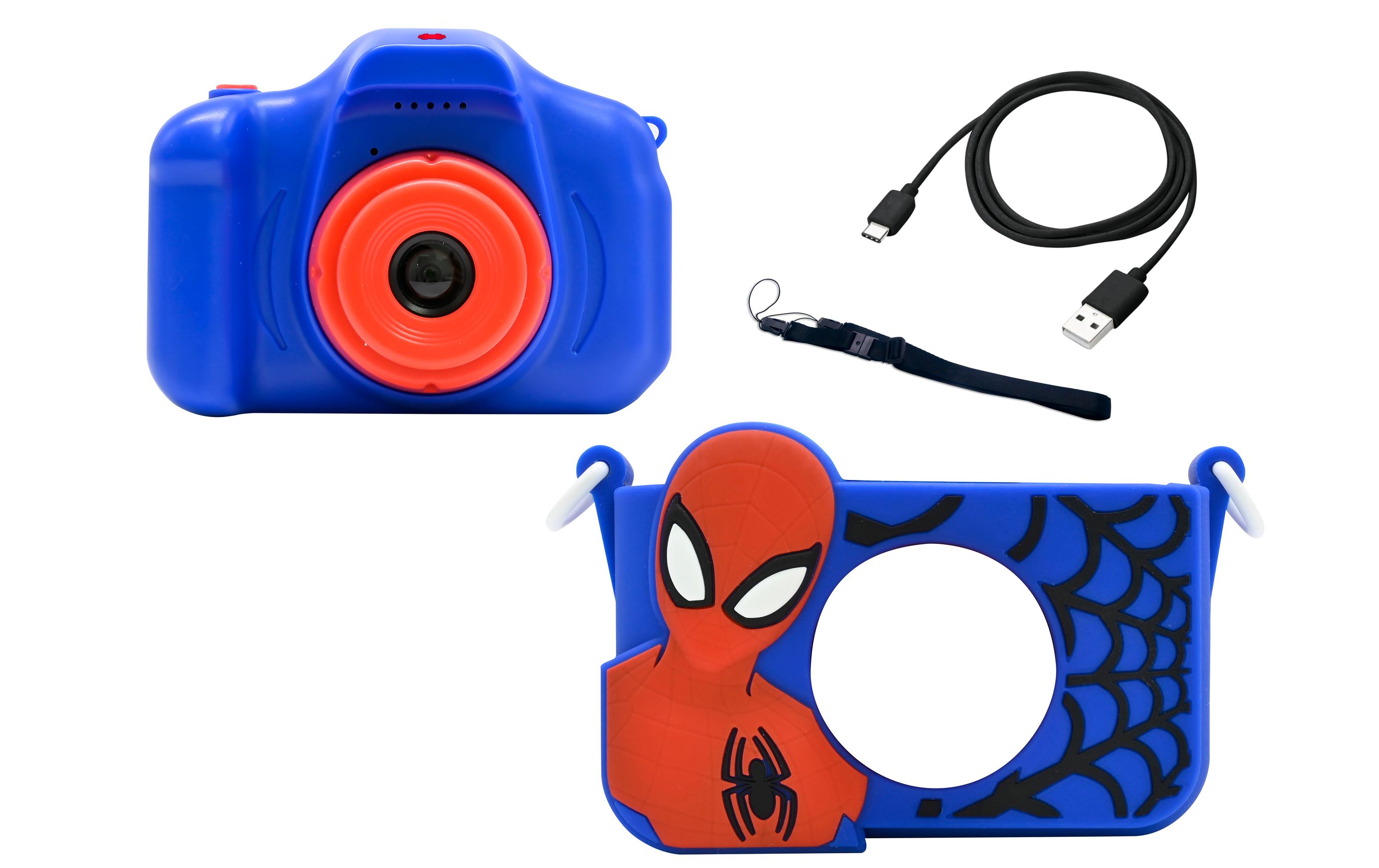 Kinderkamera mit Schutz Spider-ManRobuste Digitalkamera für junge Fotografen