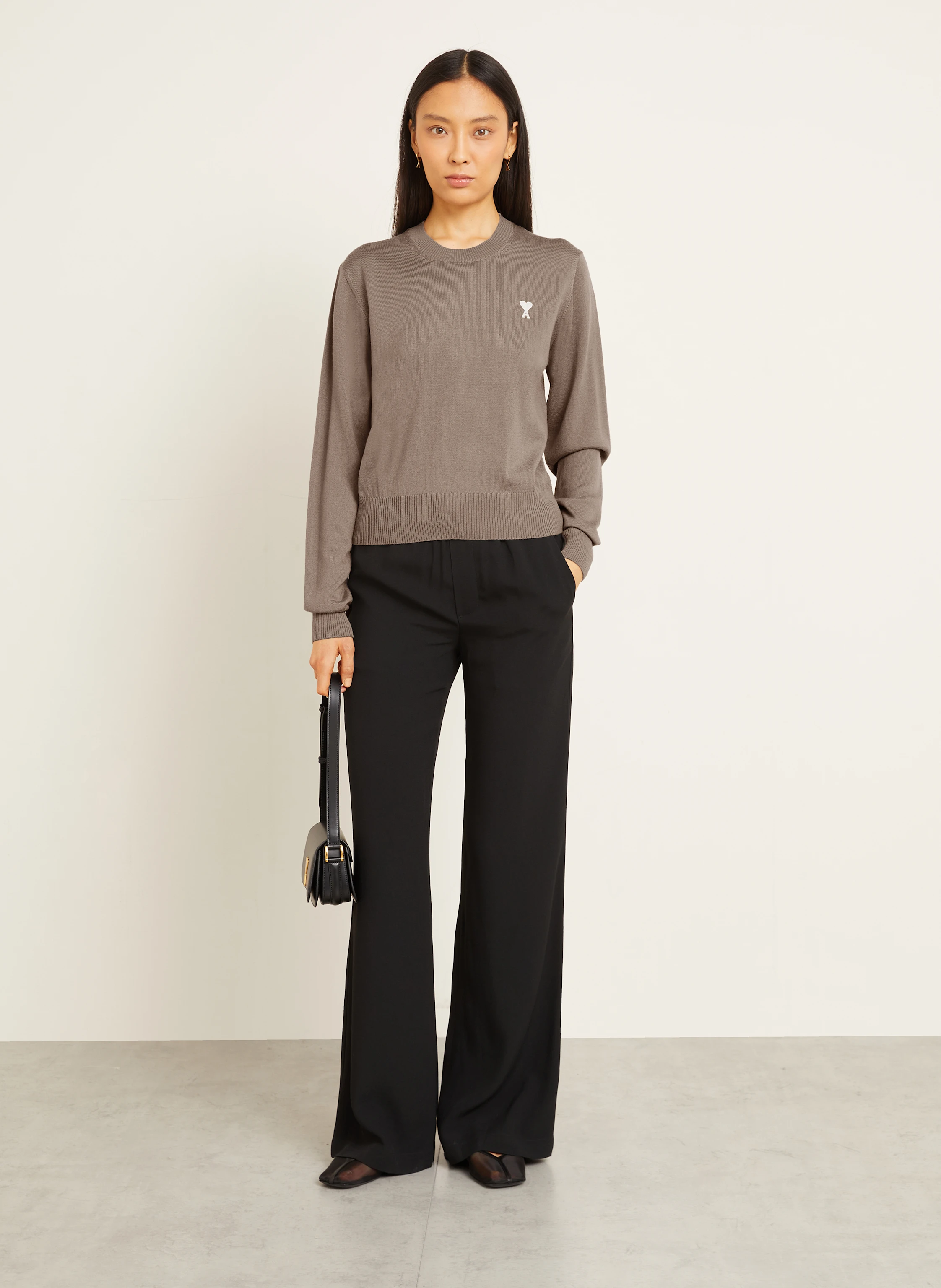 AMI PARIS Pullover aus Merinowolle