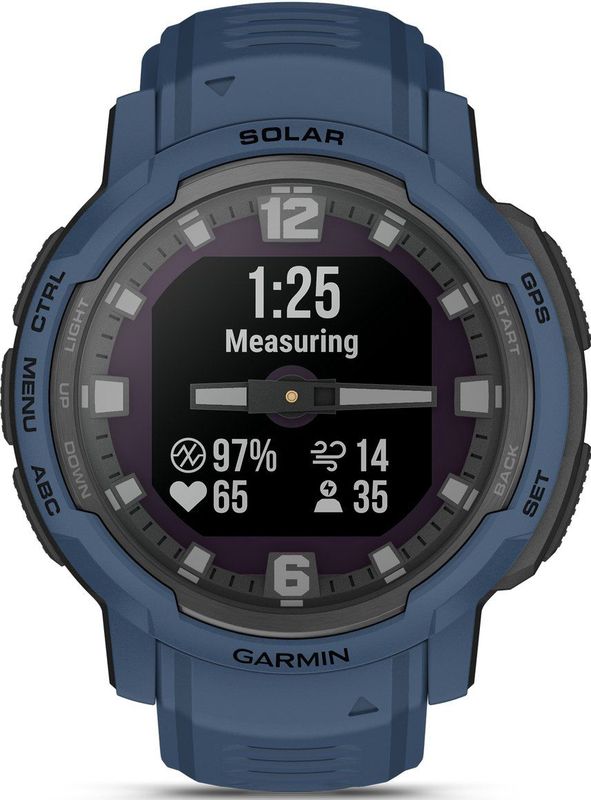 Garmin 010 02730 02 Instinct Crossover Solar Unisex Smartwatch