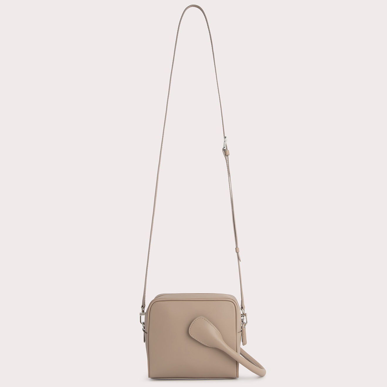 By Far Sac à main en Cuir Cam taupe -  17x18x10 cm