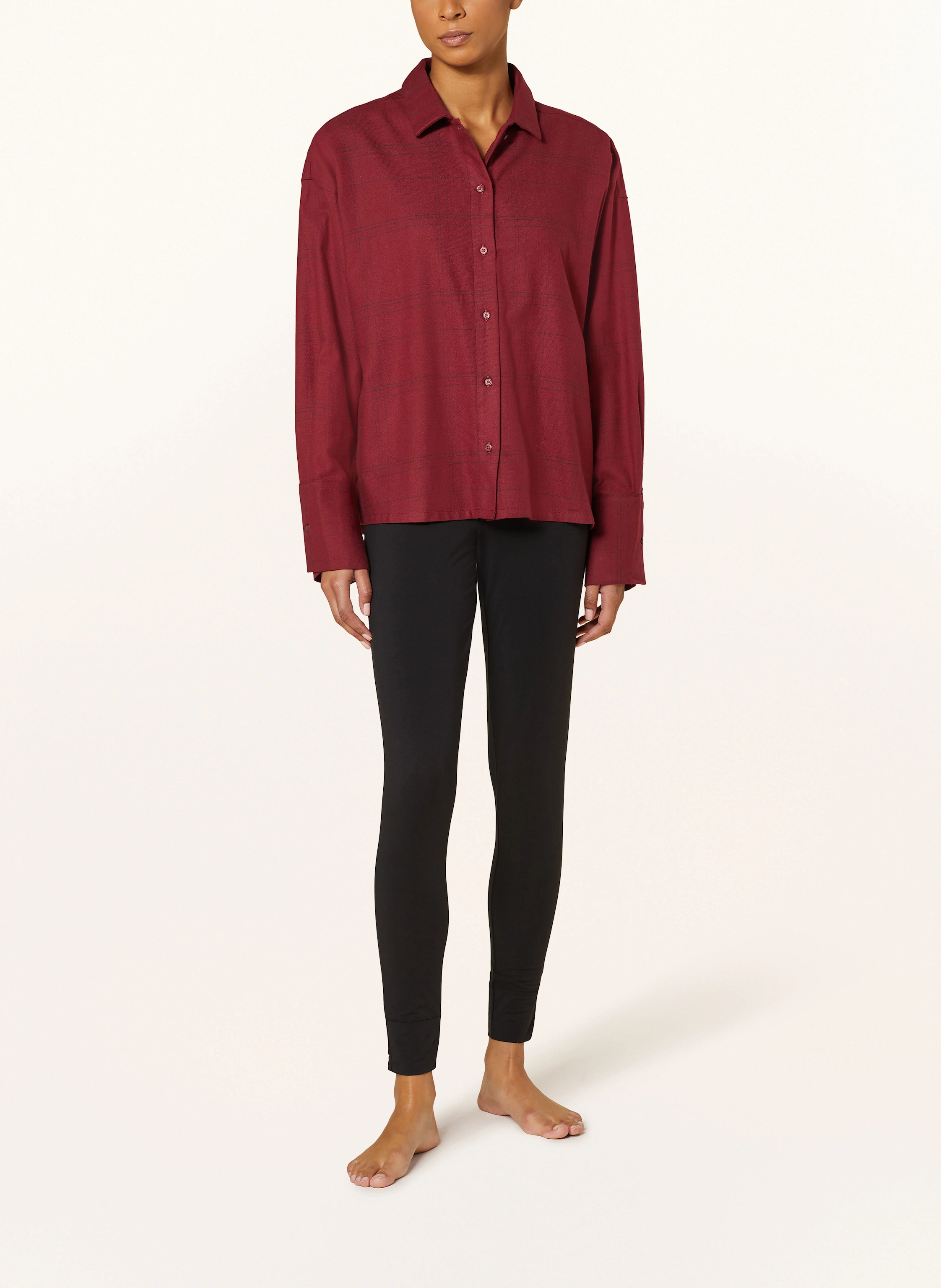 Calvin Klein Schlafshirt aus Flanell