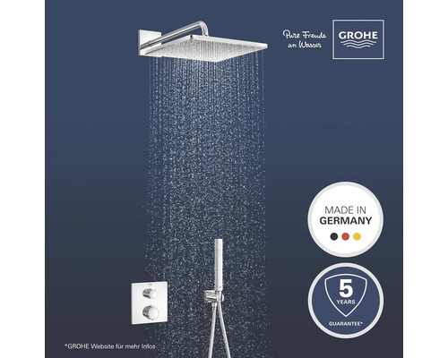 Grohe Quickfix inbouwthermostaat douche PRECISION chroom 34881000