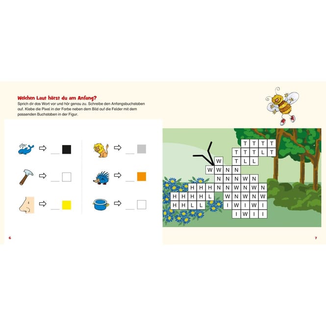 Scout - Pixel-Lernspaß - Knobeln, Denken, Stickern