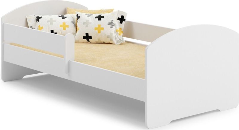 Viking Choice - Peuterbed - Wit - Inclusief Matras - 80x160 cm