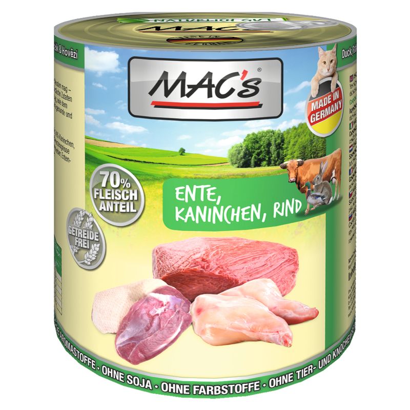 Lot MAC's 24 x 800 g