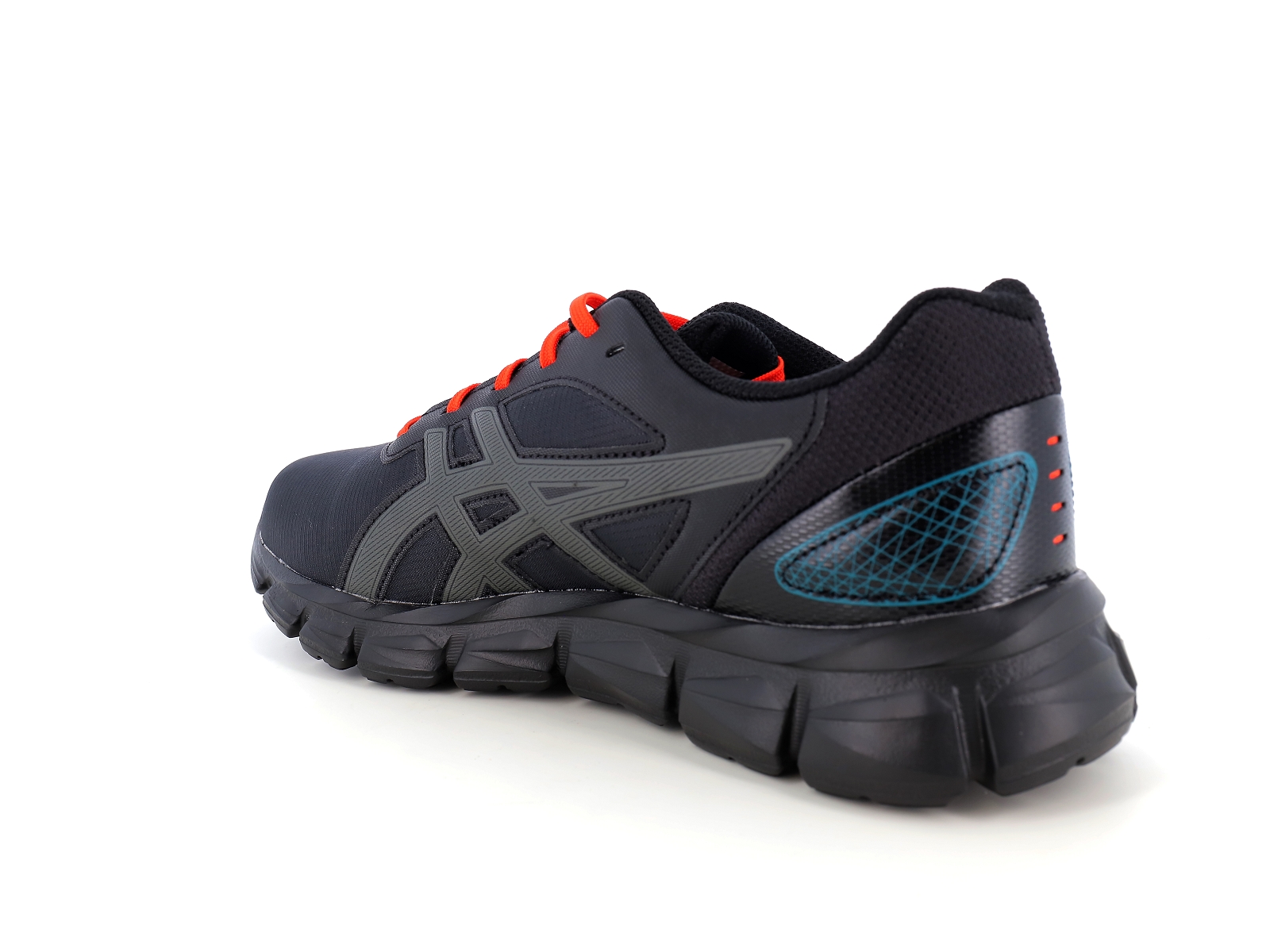 Asics-GEL QUANTUM LYTE II Matières combinées Noir Rouge