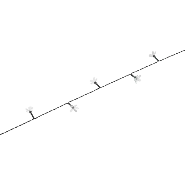 Solar-Lichterkette Blumen