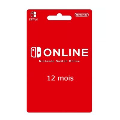 Nintendo switch subscription 12 Mois - Code d'activation envoyé par email