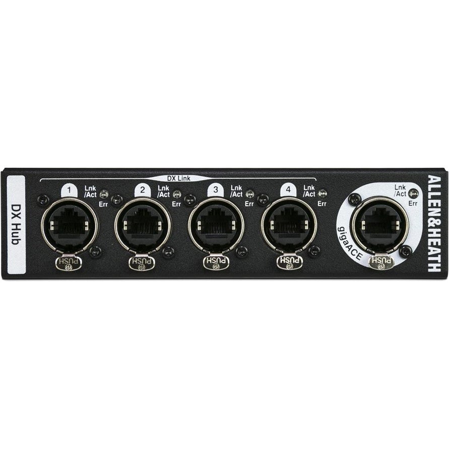 Allen & Heath DX Hub 4x 8ch expander voor dLive, Avantis, SQ, en AHM-64