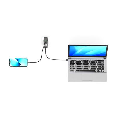 PORT Connect - Chargeur secteur universel USB-C et USB-A Quick Charge - GaN 100 Watt