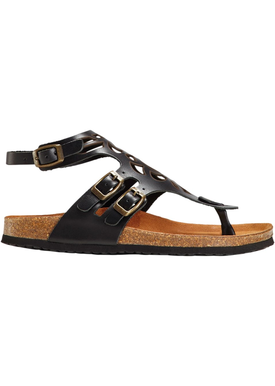 Sandales confortables en cuir