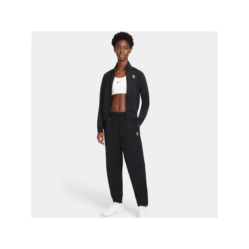 Veste de tennis femme Nike Court noir