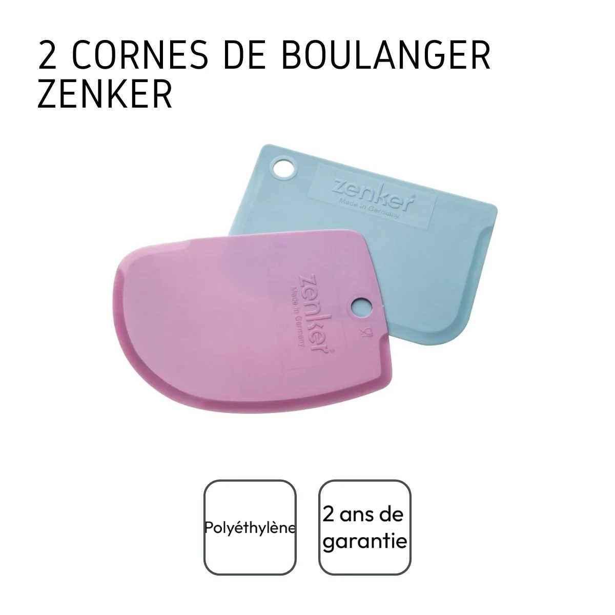 Lot de 2 cornes à pâtisserie Sweet Sensation Zenker