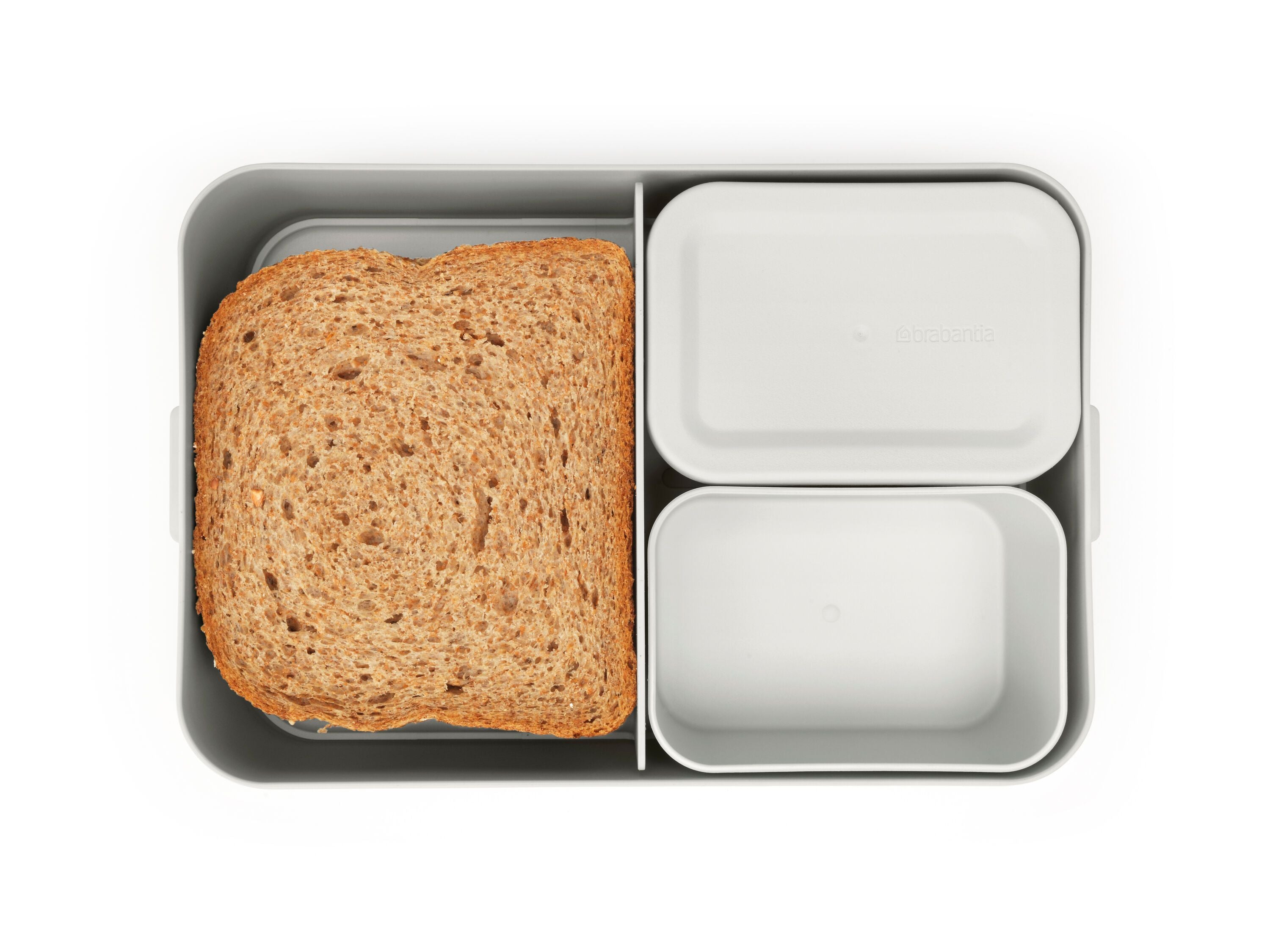 brabantia MAKE & TAKE Lunchbox - Hellgrau / B: 25.5 x T: 16.7 x H: 6.2
