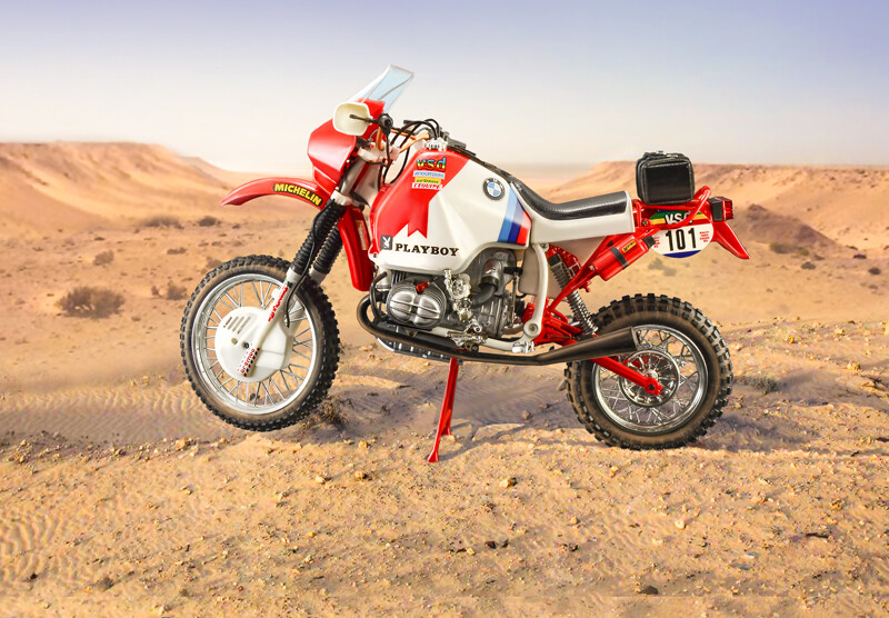 Italeri - Bmw R80 Gs Byggesæt - Paris Dakar 1985 - 1:9 - 4641
